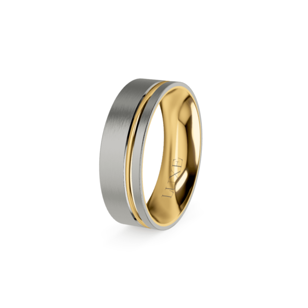 LOURDES TI ring - Luxe Wedding Rings