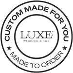 LUXE made to order logo - Luxe Wedding Rings